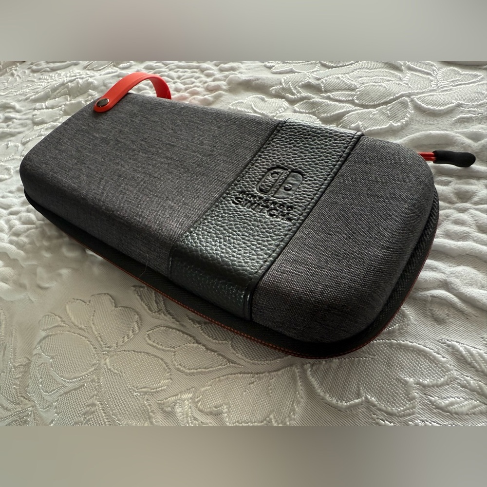 Nintendo Switch Black and Gray Carrying Case